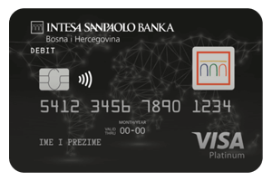 Intesa Sanpaolo banka
VISA Platinum
do 12 rata
